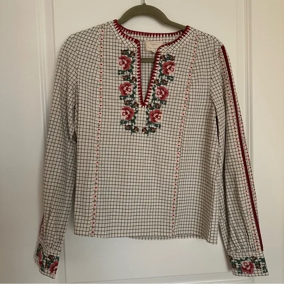Sezane x Lucia Vergara Carminda Blouse - Picture 3 of 6